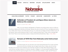 Tablet Screenshot of nebraskaradionetwork.com